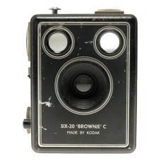 Six-20 Brownie C antique medium format box camera Kodak