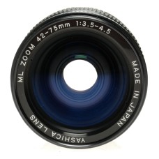 Yashica lens ML Zoom 42-75mm 1:3.5-4.5 SLR vintage film lens