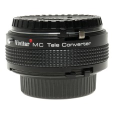 Vivitar MC Tele Converter 2x-5 doubler macro close focus caps