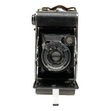 Coronet Folding bellows vintage film camera 100mm f/6.3 lens