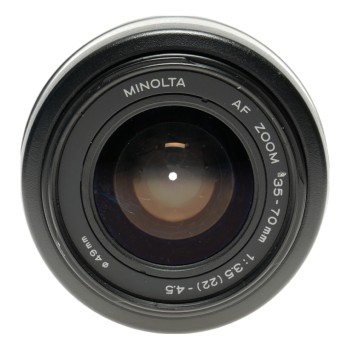 Minolta AF Zoom 35-70mm f3.5-4.5 Vintage film camera lens