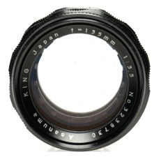 Asanuma King f=135mm 1:3.5 Tele lens 42mm screw mount