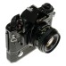 Canon A1 Black A-1 SLR antique camera FD 50mm 1.8 lens