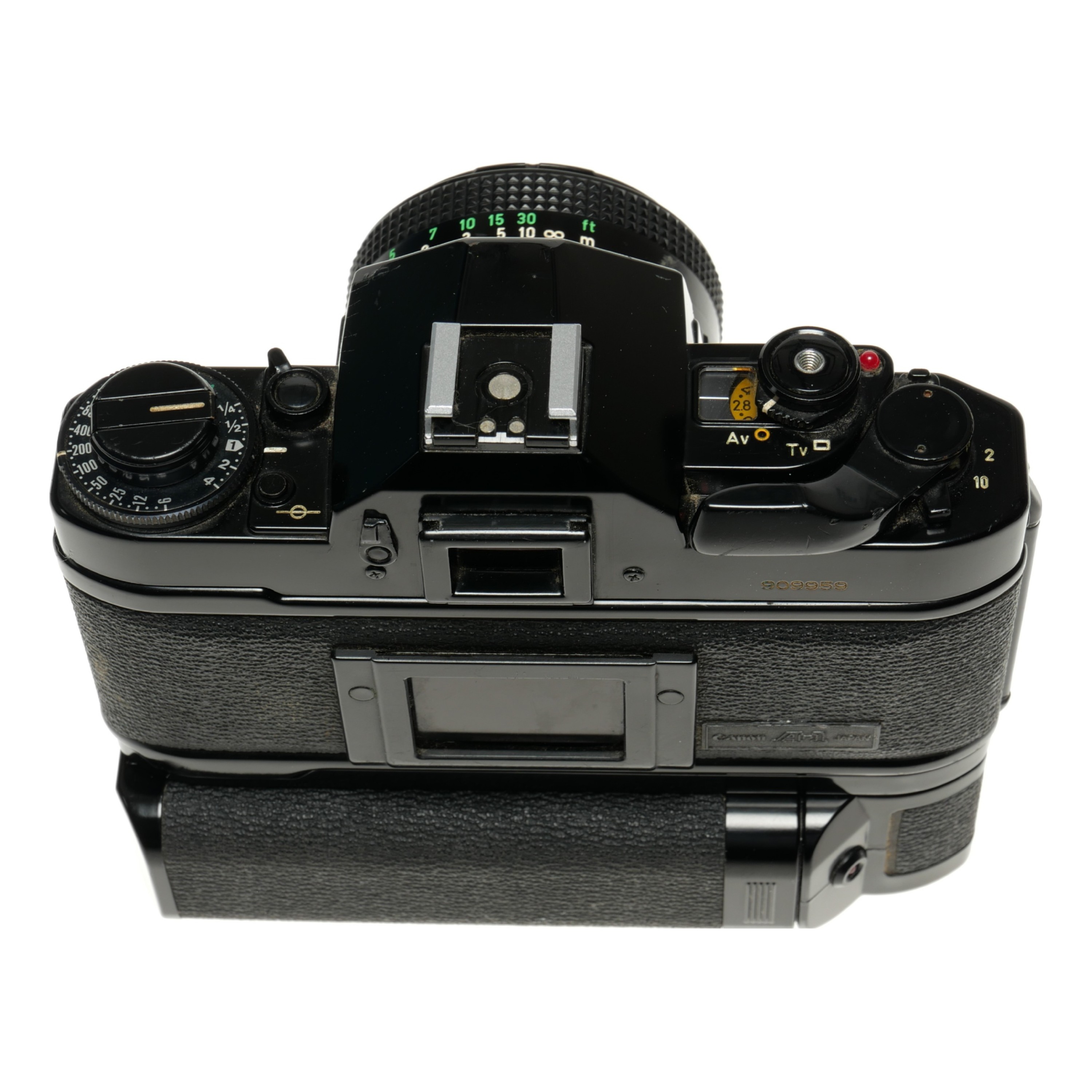 Canon A1 Black A-1 SLR antique camera FD 50mm 1.8 lens