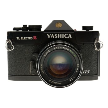 TL Electro X Yashica ITS with YASHINON DS-M 50mm f1.4