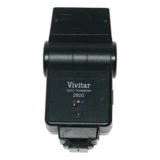 Vivitar Auto Thyristor 2800 Electronic Hot Shoe Swivel Head Camera Flash