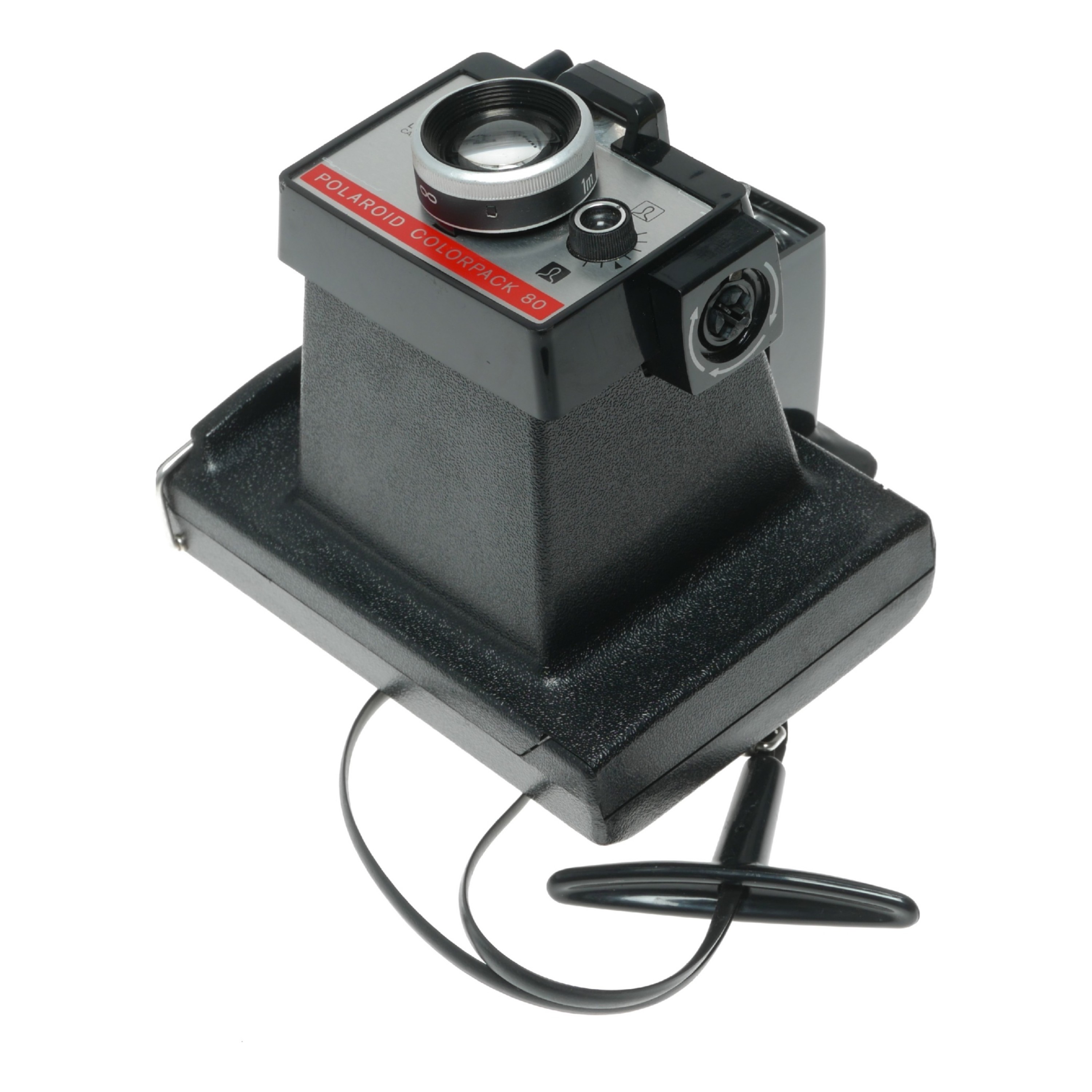 pack sheet instant Land 80 Colorpack Polaroid フラッシュ ブラック Camera Land POLAROID film retro camera フィルムカメラ
