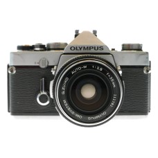 Olympus OM-1 35mm film SLR camera Auto-W 1:2.8 f=35mm