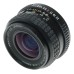 Asahi Pentax-M 1:2.8 f=28mm SMC wide angle PK mount SLR camera lens