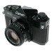 Canon F-1 vintage 35mm film SLR camera 1.8/50 2.8/28 lenses 100-200mm Zoom