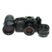 Canon F-1 vintage 35mm film SLR camera 1.8/50 2.8/28 lenses 100-200mm Zoom