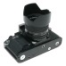 Canon F-1 35mm film SLR camera 1.4/50 FD macro tele Zoom lenses motor drive instructions