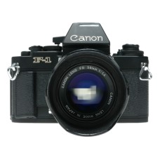 Canon F-1 35mm film SLR camera 1.4/50 FD macro tele Zoom lenses motor drive instructions