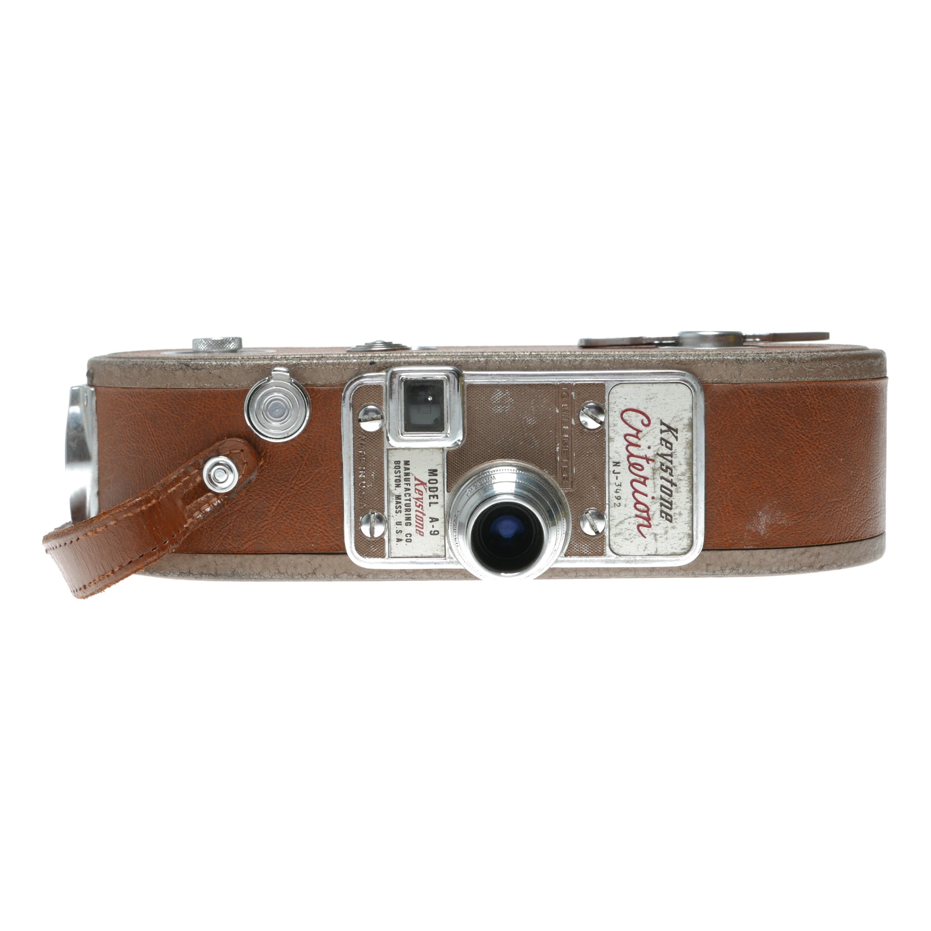 Keystone Criterion Model A-9 art deco 16mm film cine camera Wollensak ...