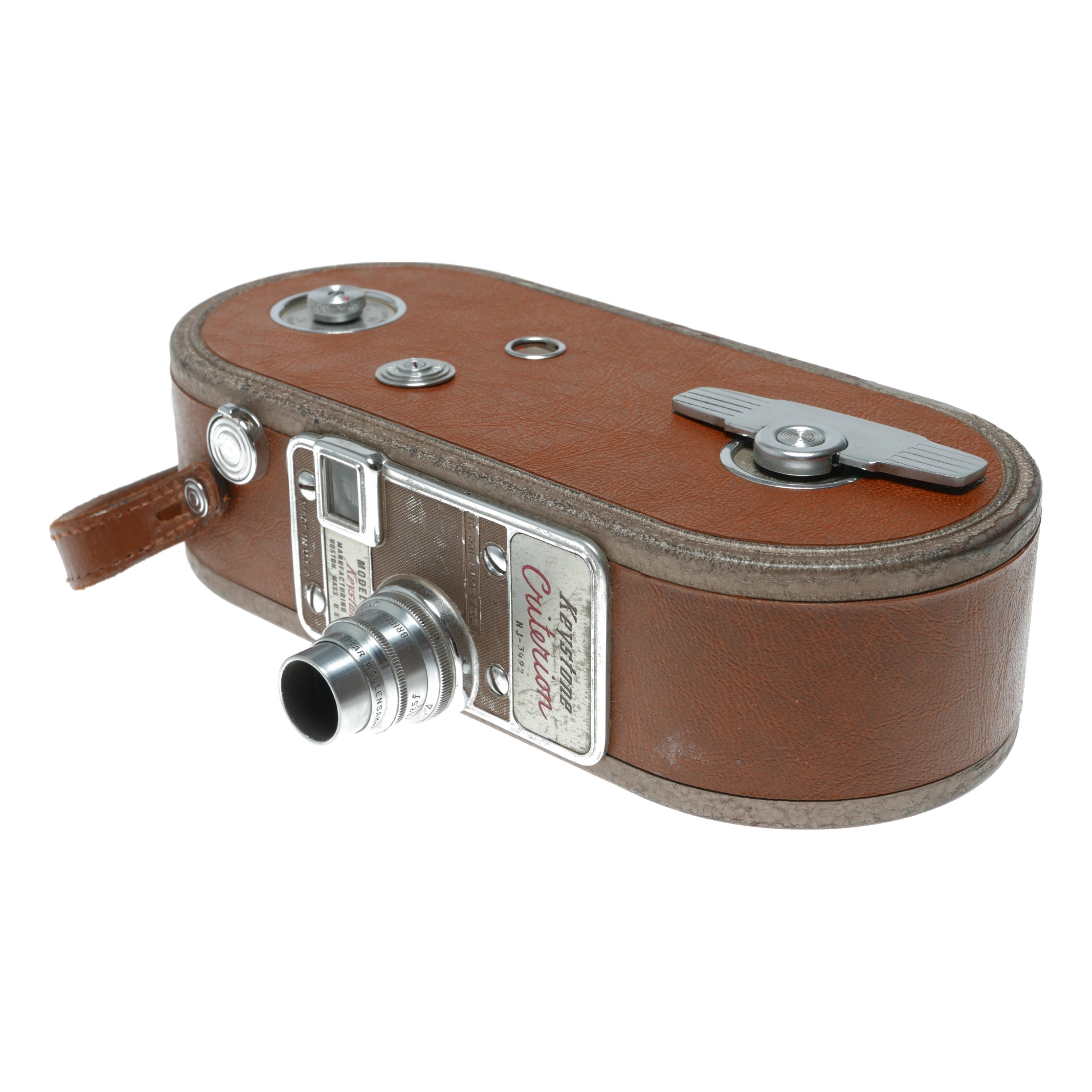 Keystone Criterion Model A-9 art deco 16mm film cine camera Wollensak ...