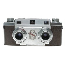 Revere Stereo 33 rangefinder 35mm film camera Wollensak Amaton f/3.5