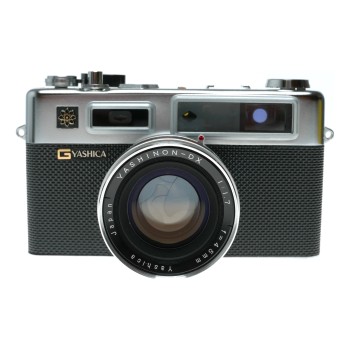 Yashica G Electro 35 film rangefinder camera Yashinon DX 1.7/45mm in original case