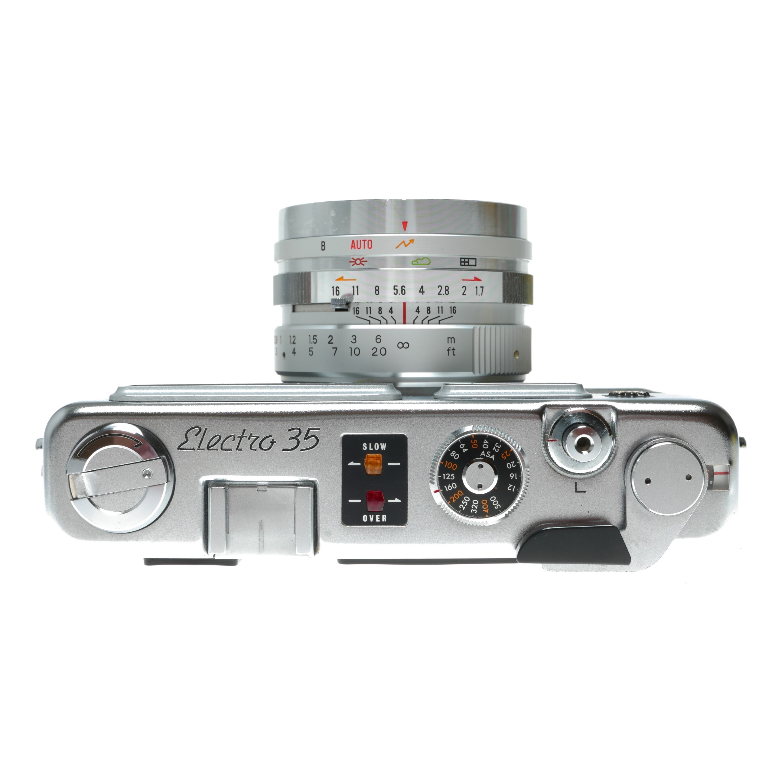 Yashica G Electro 35 film rangefinder camera Yashinon DX 1.7/45mm