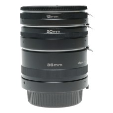 NA Kenko Auto Extension Tube Set 12mm 20mm 36mm for Nikon Ai