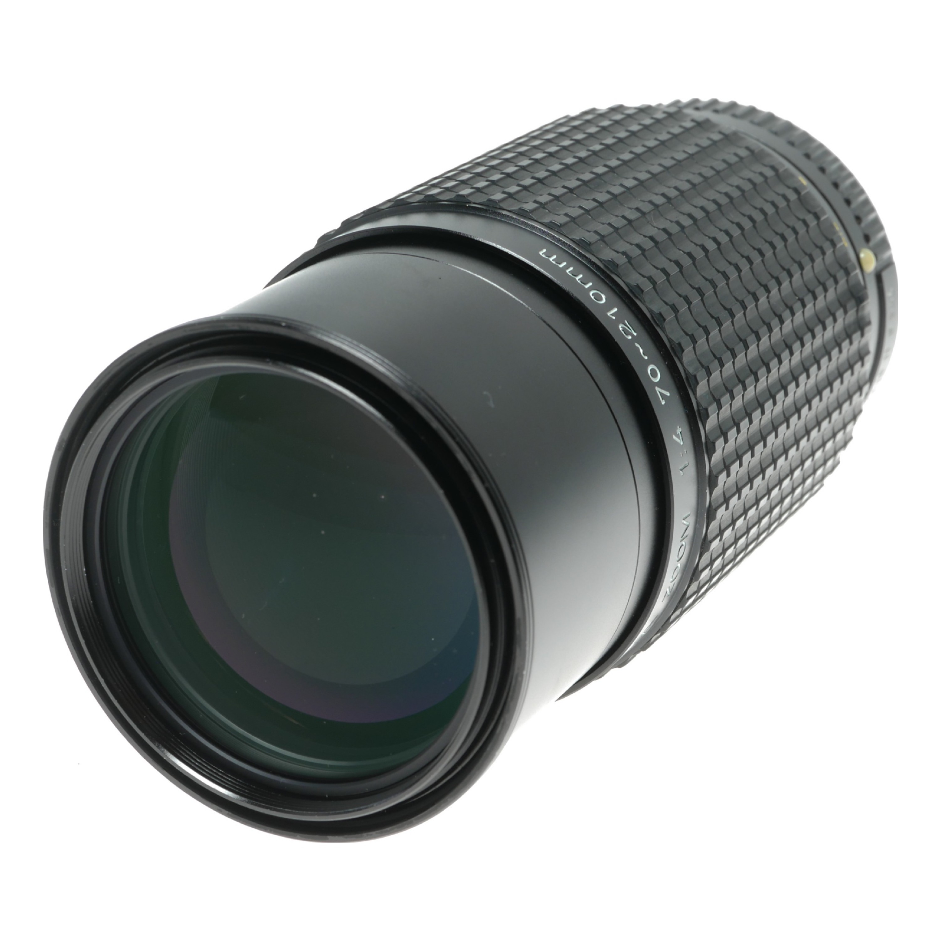 SMC Pentax-A Zoom 70-210mm macro lens fits classic 35mm film SLR camera