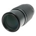 SMC Pentax-A Zoom 70-210mm macro lens fits classic 35mm film SLR camera