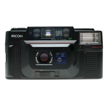 Ricoh FF-3 AF Super point shoot 35mm film camera Rikenon 3.5/35
