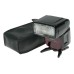 Minolta Program 3500xi camera hot shoe wireless flash unit in pouch