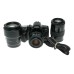 Minolta Dynax 500si 35mm film camera AF Zoom lenses 35-70 100-200 100-300