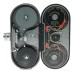 Keystone Pathfinder K-29 8mm film movie camera Wollensak Cine Raptar f/2.8