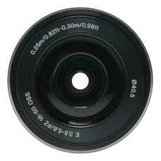 Sony E Mount 3.5-5.6/PZ 16-50 OSS Optical Steady Shot Power Zoom camera lens