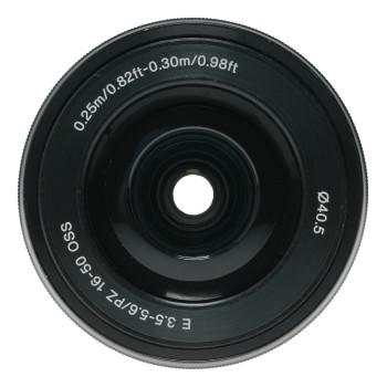 Sony E Mount 3.5-5.6/PZ 16-50 OSS Optical Steady Shot Power Zoom camera lens