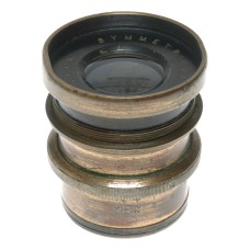 Beck Symmetrical f8 antique brass lens with internal aperture