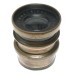 Beck Symmetrical f8 antique brass lens with internal aperture