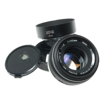 Olympus OM-System Auto-S 1:1.8 f=50mm Zuiko camera prime lens