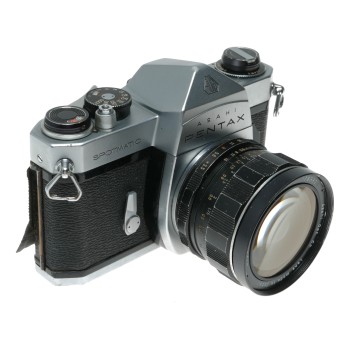 Pentax SP Spotmatic 35mm film SLR camera Super-Takumar 1:3.5/28