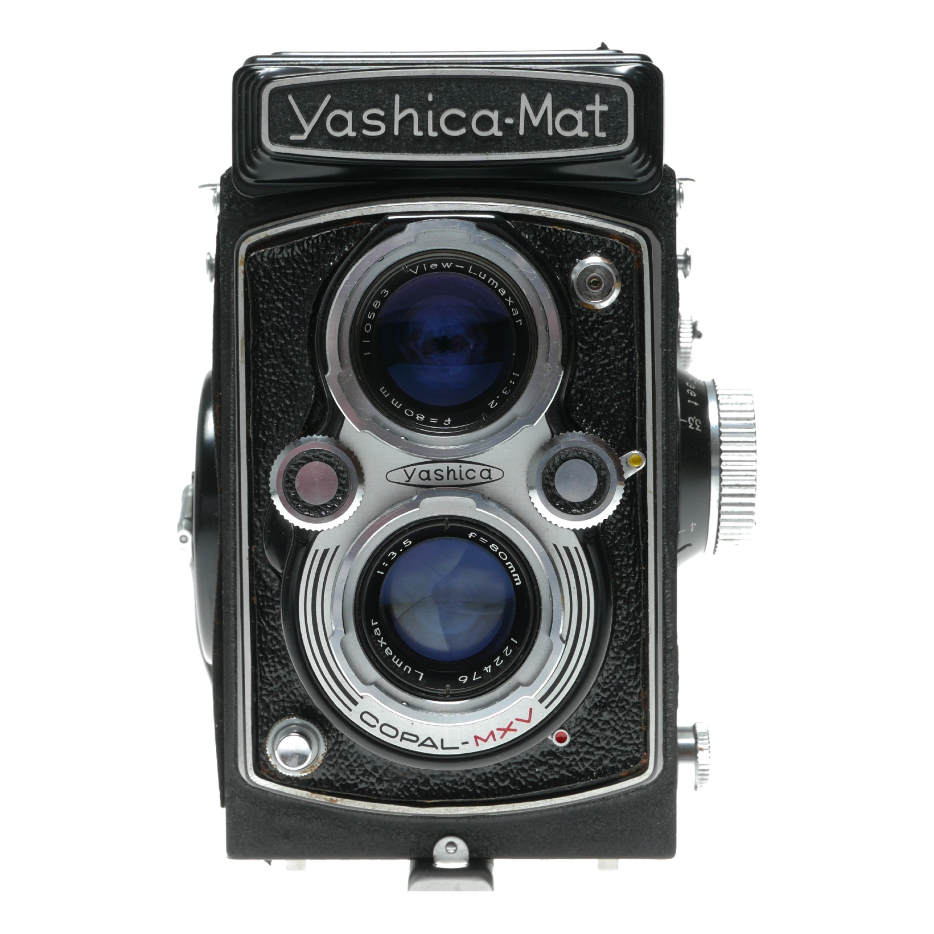 Yashica-Mat 6x6 TLR camera Lumaxar 1:3.5 f=80mm German lenses