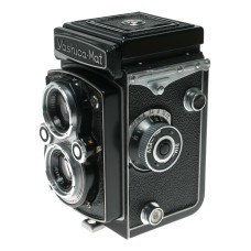 Yashica-Mat 6x6 TLR camera Lumaxar 1:3.5 f=80mm German lenses original case caps