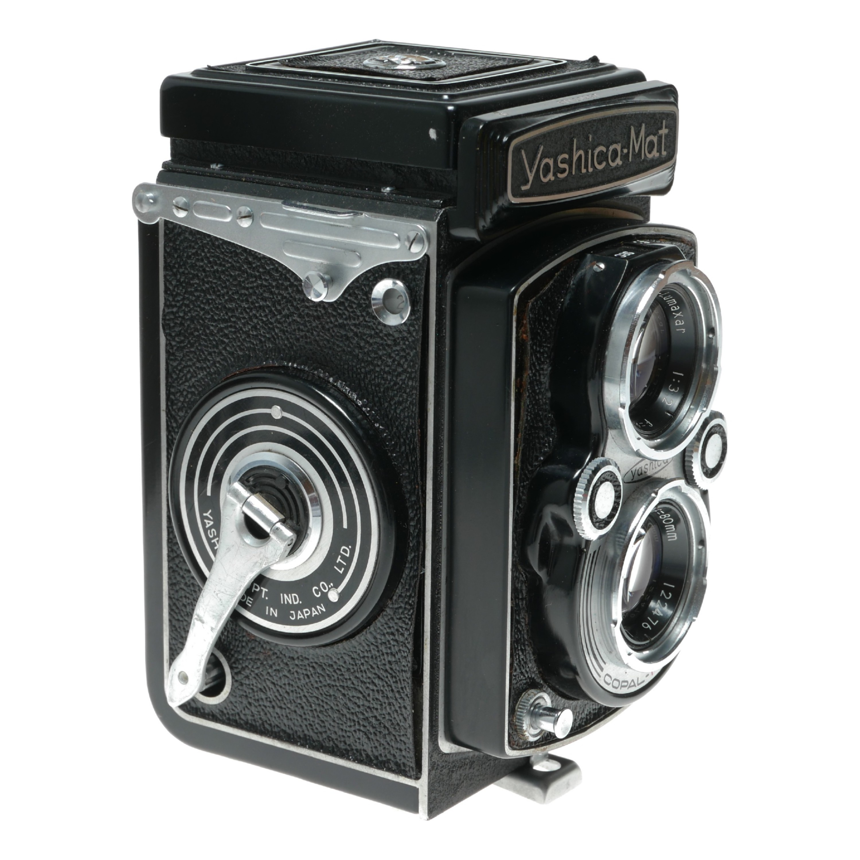 Yashica-Mat 6x6 TLR camera Lumaxar 1:3.5 f=80mm German lenses