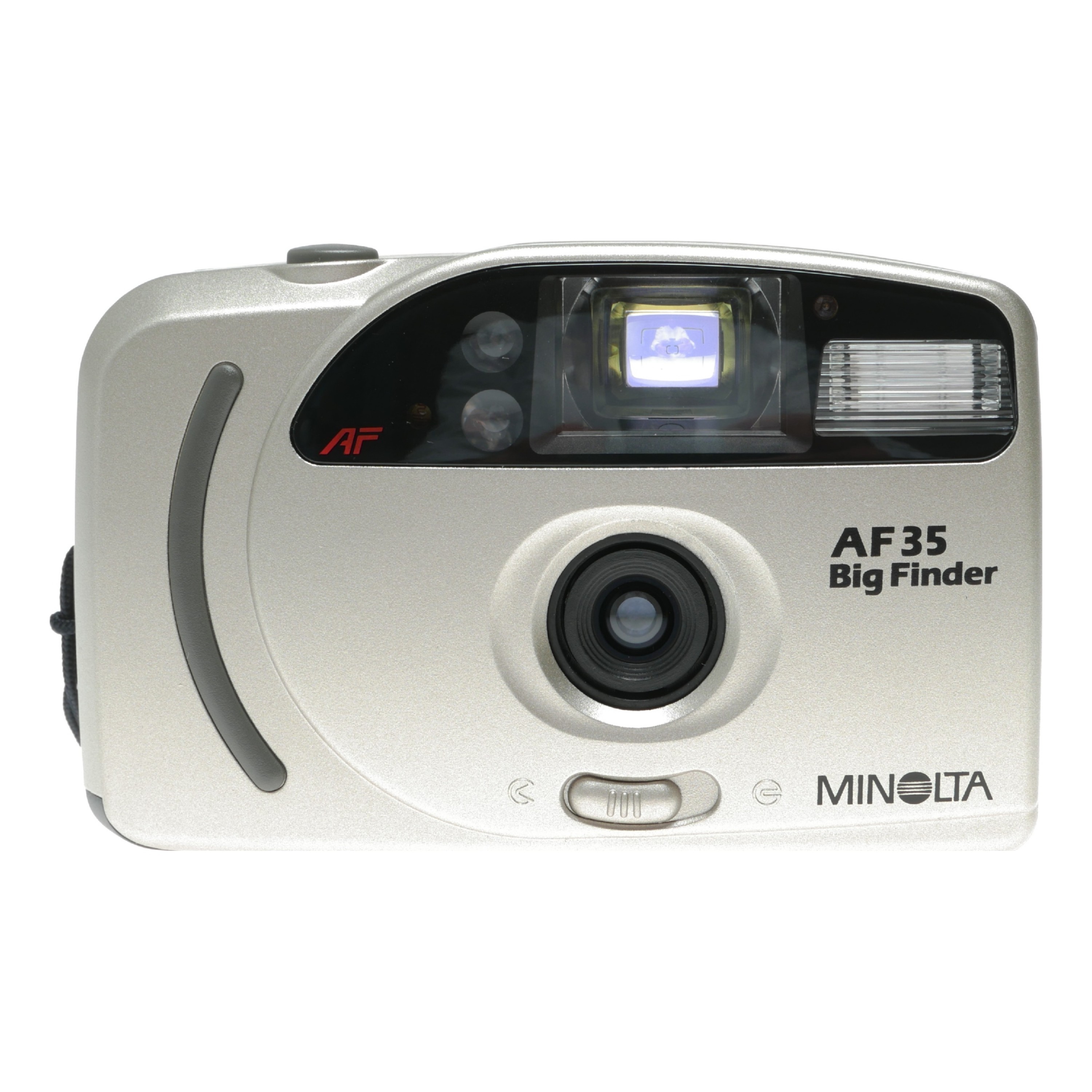Minolta AF35 Big Finder 35mm film point shoot compact pocket camera