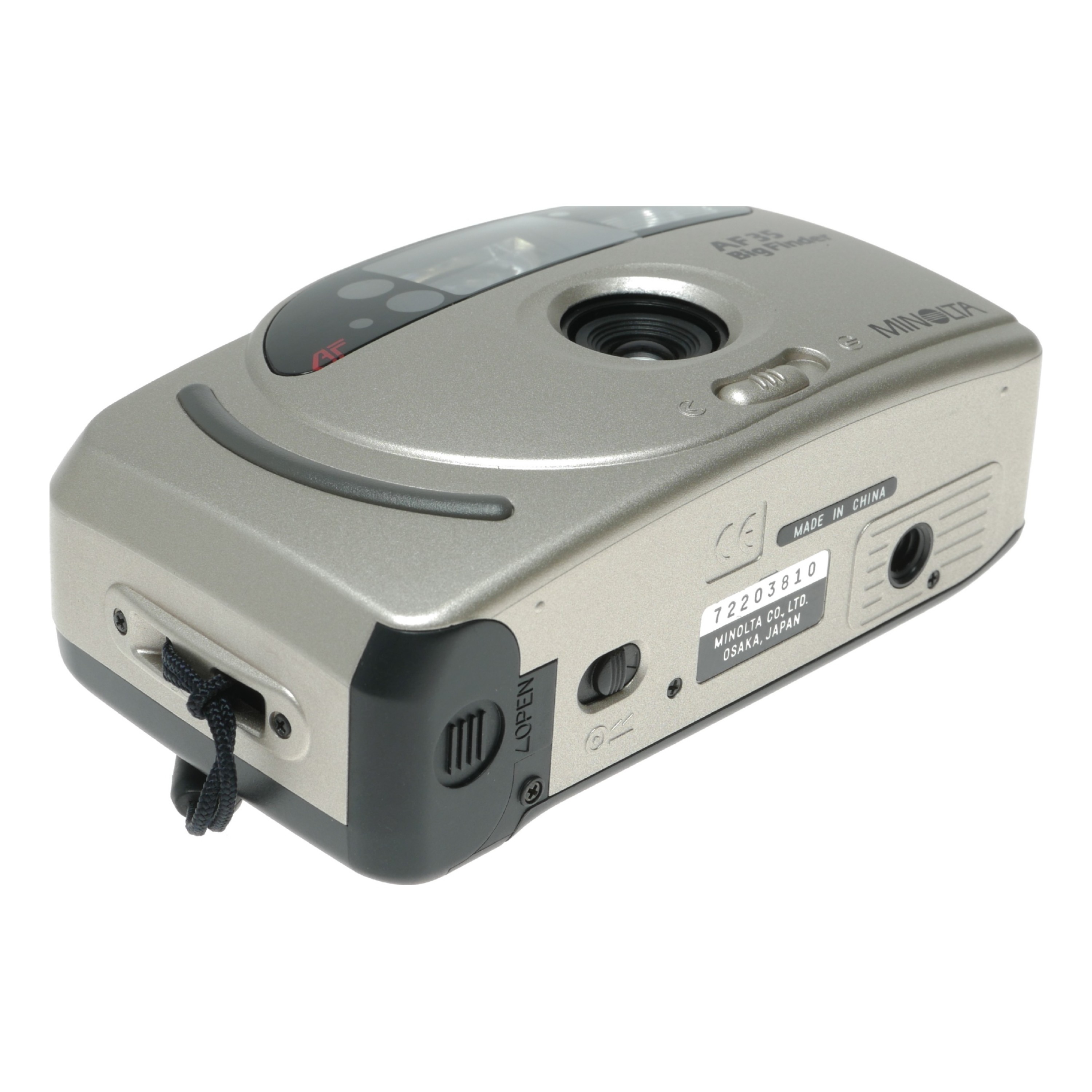 Minolta AF35 Big Finder 35mm film point shoot compact pocket camera