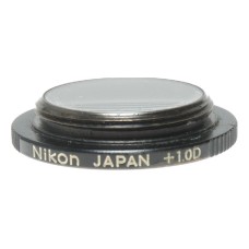 Nikon F +1.0 Dioptre eye piece correction viewing lens for 35mm film camera