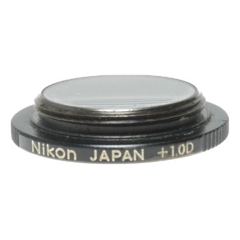 Nikon F +1.0 Dioptre eye piece correction viewing lens for 35mm film camera