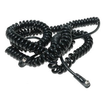 Camera Flash sync coiled cord long extension cable excellent