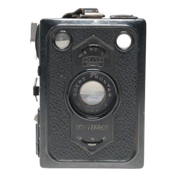 Zeiss Ikon Box Tengor 54/2 Rollfilm Camera 6x9 Goerz Frontar