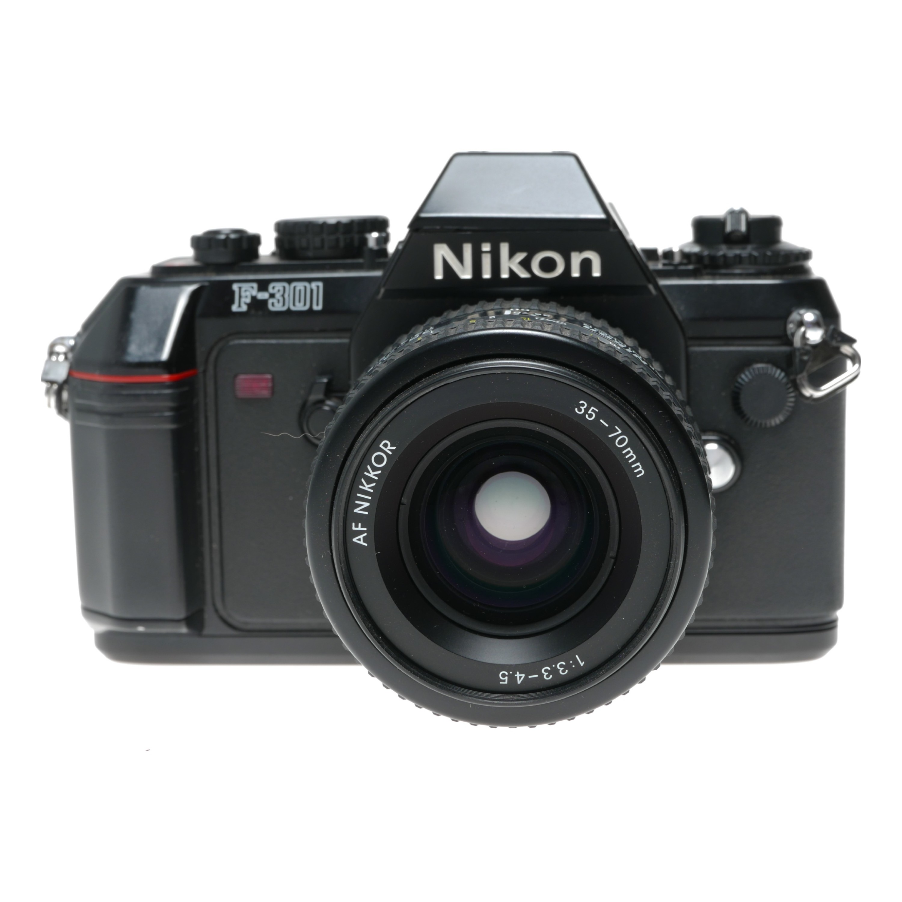 Nikon F-301 35mm Film SLR Camera AF Nikkor 35-70