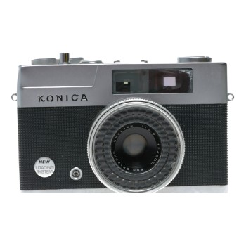 Konica EE Matic S 35mm Film Camera Electric Eye Hexanon 2.8/40