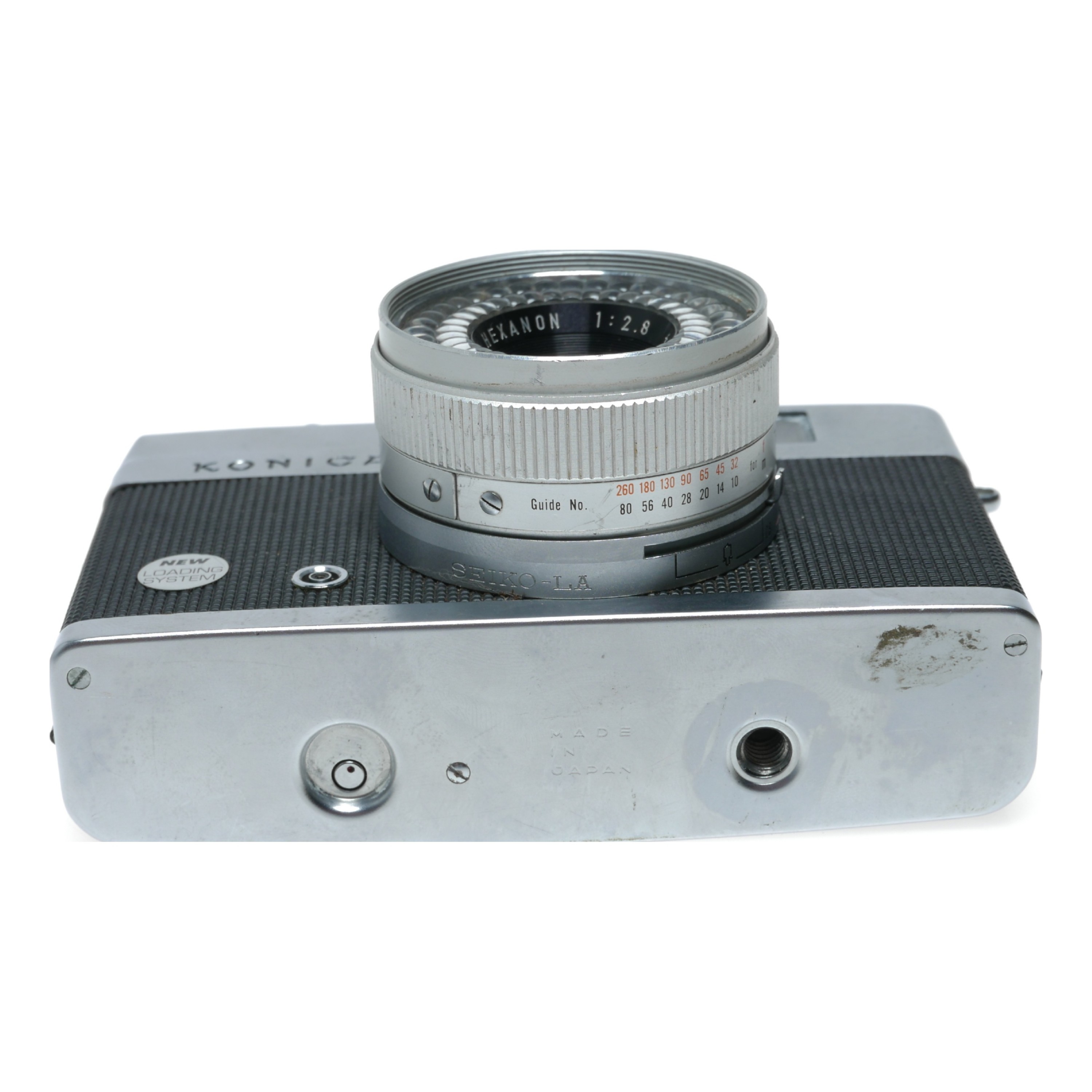 Konica EE Matic S 35mm Film Camera Electric Eye Hexanon 2.8/40