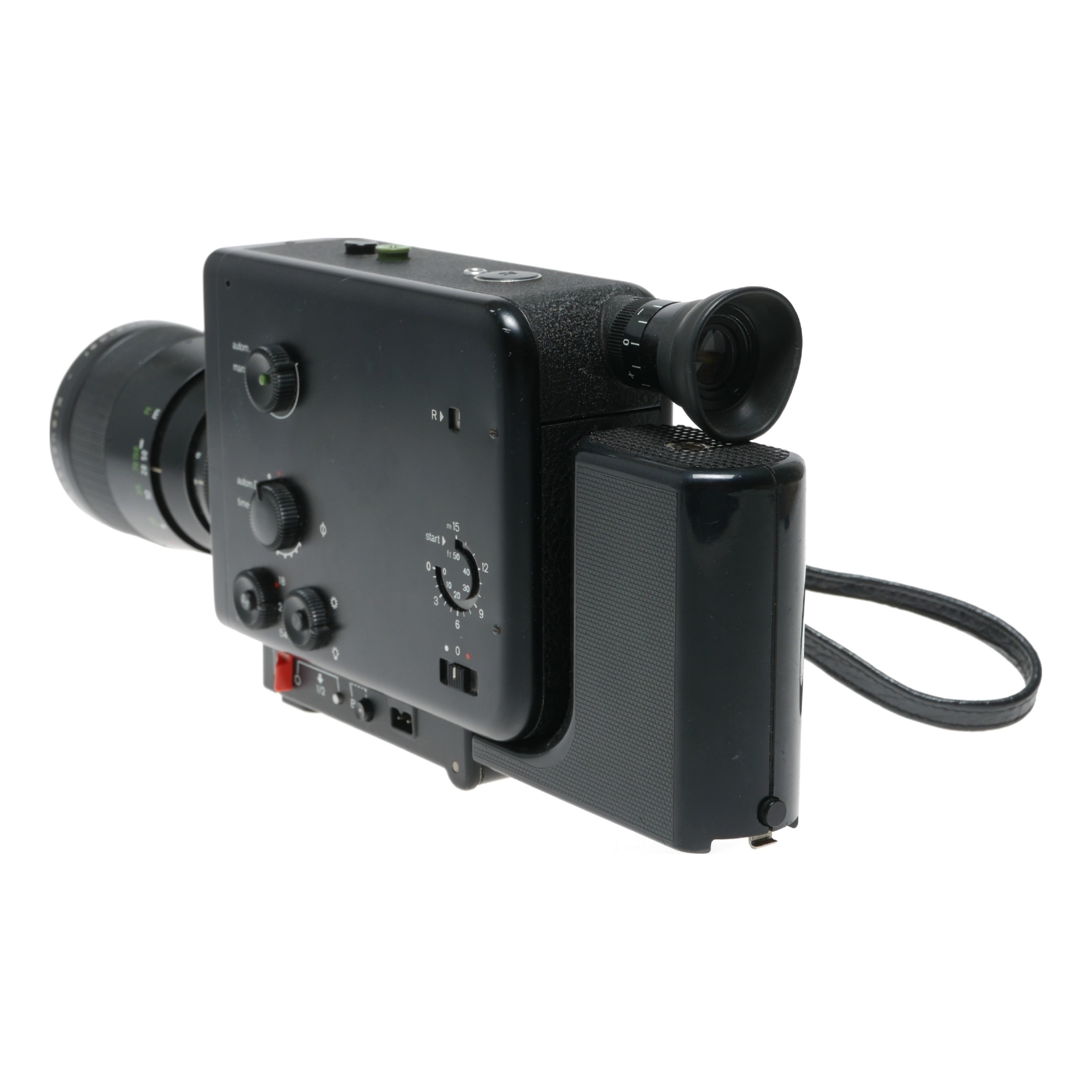 Braun Nizo 801 Super 8 Film Movie Camera Variogon 1:1.8/7-80