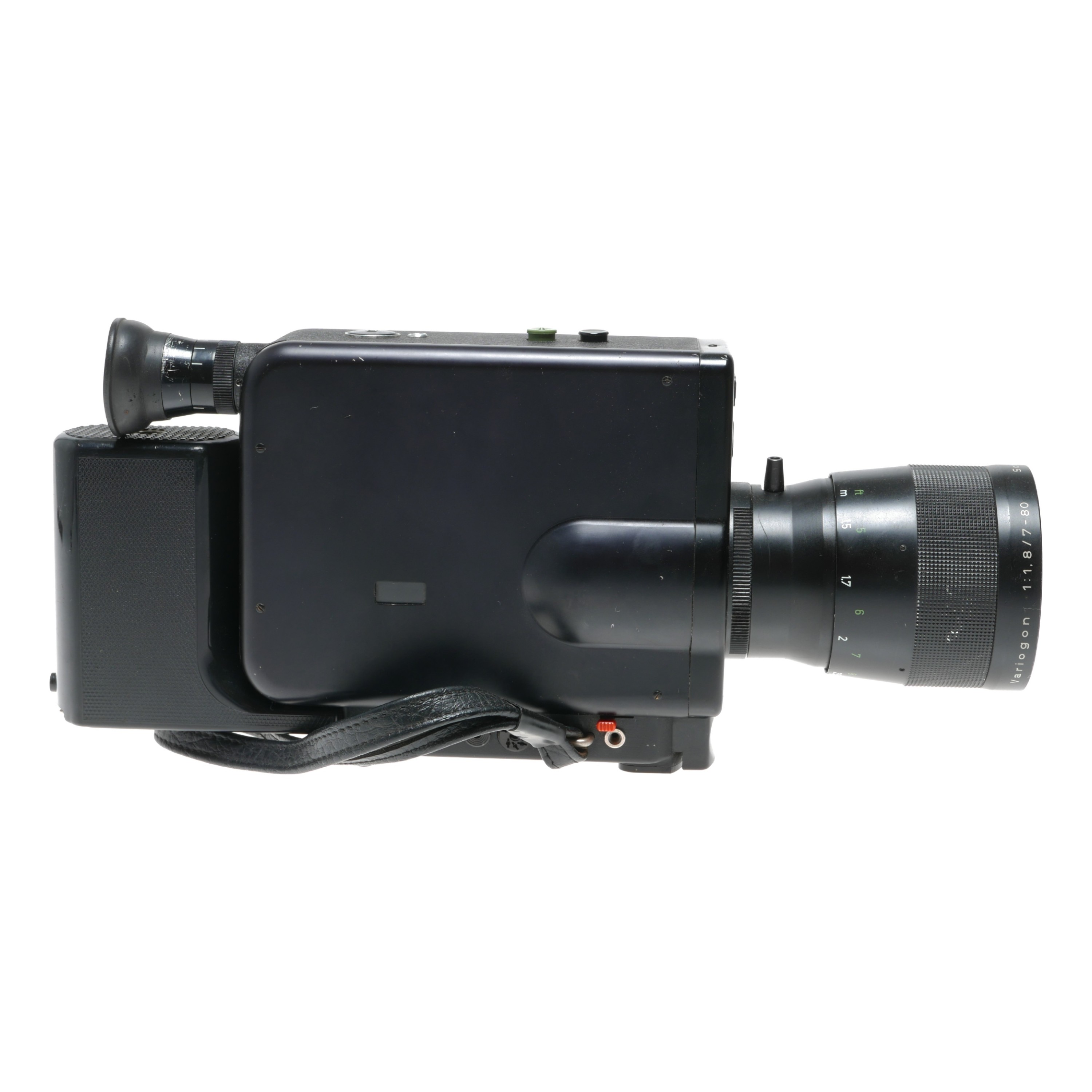 Braun Nizo 801 Super 8 Film Movie Camera Variogon 1:1.8/7-80