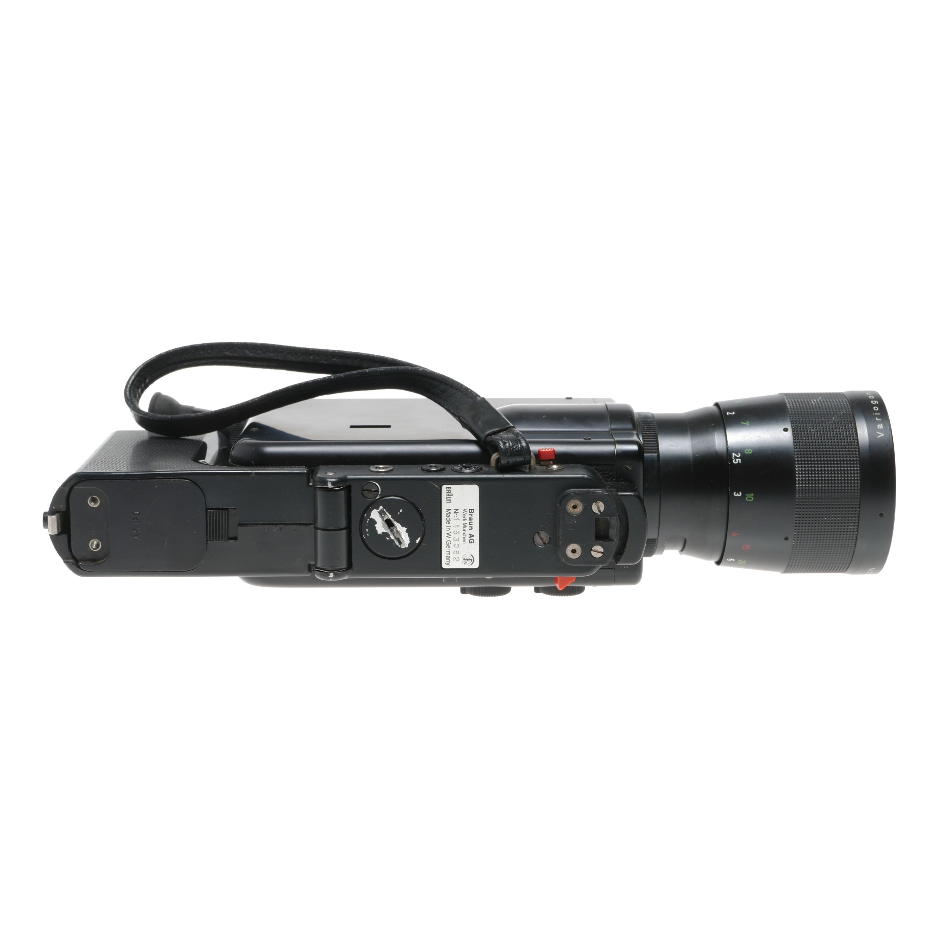 Braun Nizo 801 Super 8 Film Movie Camera Variogon 1:1.8/7-80